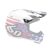 6D ATR-2Y Visor Patriot Red White Blue