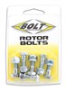 Brake Rotor Bolts Honda, 6xM6-19, 6xLock nut(Fuji)