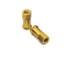 DRC Rim Lock Nut, Alu 2pack Gold