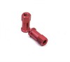 DRC Rim Lock Nut, Alu 2pack Red