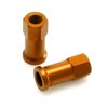DRC Rim Lock Nut, Alu 2pack Orange