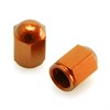DRC Air Valve Cap, Alu 2pack Orange