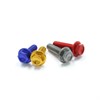 DRC Aluminum Flange Bolts M6 12mm Blue 4pk