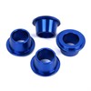ZETA Rubber killers, KTM MX 16-22, HQ TC/FC 16-22, 4 pcs Blue