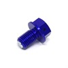 ZETA Magnetic Drain Bolt M10x16-P1.25 Blue (YZ/YZF/WRF not YZ250)