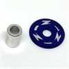 Zeta Tank Hold Washer kit, RMZ250 07-18, RMZ450 08-17 Blue