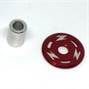Zeta Tank Hold Washer kit, RMZ250 07-18, RMZ450 08-17, Red