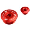 ZETA Engine Plugs CRF250R 18-25, Red