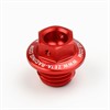ZETA Oil Filler Plug CRF250R 18-25, CRF450R 21-25, Red