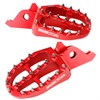ZETA Aluminum FootPegs CRF250/450R -25, CRF 1000L 18-24, Monkey Red