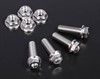 ZETA Gr5-TI B-Disk Rear Bolt/Nut Set CR/CRF M6x20 4pcs