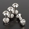 ZETA Gr5-TI Sprocket Bolt/Nut Set M8-25x4 Set KTM 85SX 03-24