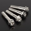 Gr5-Ti Flange Bolt Set M8 35mm 4pcs fork axle pinch bolt YZ 08-25