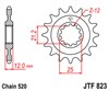 Front Sprocket JT, Husaberg 90-08, HQ 81-89  - 14