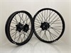 M2R Enduro Wheelset 21/18 - Triumph Black/Black/Black/Silver