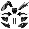 Plastkit MX, KTM SX/SX-F 16-18, Svart