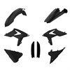 Plastkit Enduro m gaffelbensskydd, Beta, 2T/4T, 18-18, Svart