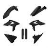 Plastkit Enduro m gaffelbensskydd, Beta , 2T/4T, 19-19, Svart