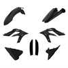 Plastkit Enduro m gaffelb.skydd, Beta, X-Trainer 250/300, 15-19, Svart