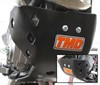 TM Design Skidplate. KTM125 w link 12-15 PDS 13-.16 Black