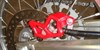 Rear Caliper Guard TM, CRF 02-17, Red