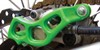 Rear Caliper Guard TM, KXF/KLX450 06-17, Green