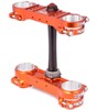 Triple Clamp ROCS Pro 2 20/22 mm KTM/Husqy 13/14-22, EXC/FE -23 Orange
