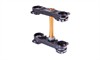 Triple Clamp ROCS Tech Triumph TF 250/450-X 24-26, E 25-26, Black