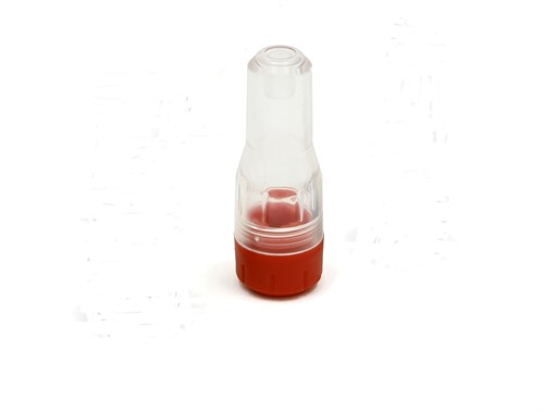 DRC Sparkplug Protector D-Type, 12mm Clear/Red