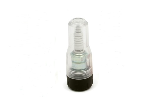 DRC Sparkplug Protector C , 10 mm Clear/Black (CRF, YZF/WRF, KXF, SXF)